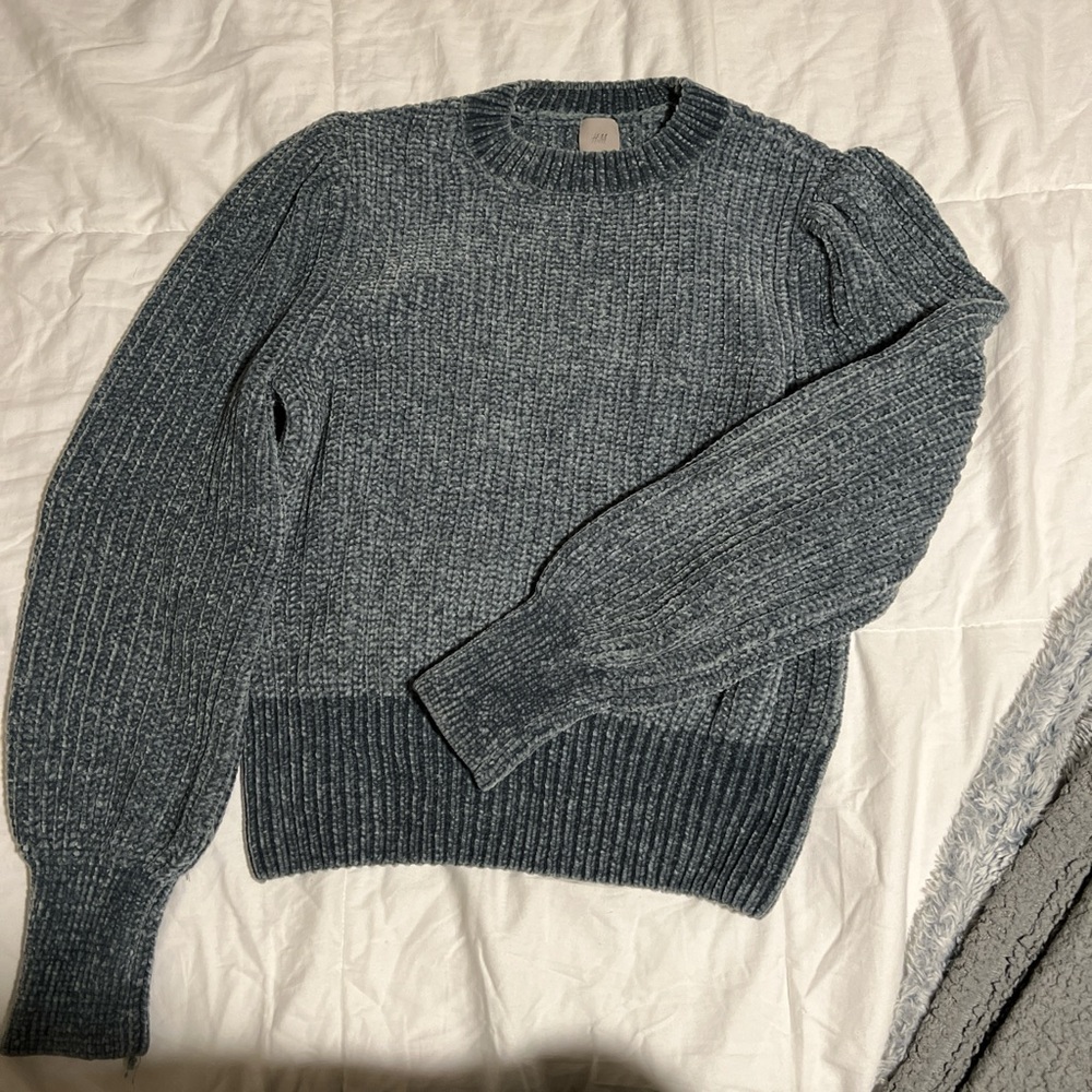 Grey-blue H&M sweater, size XS